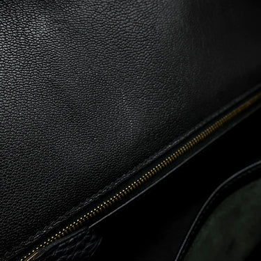 エルメス HERMES バーキン35 ブラック トゴ ハンドバッグ ゴールド金具 黒