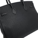 エルメス HERMES バーキン35 ブラック トゴ ハンドバッグ ゴールド金具 黒
