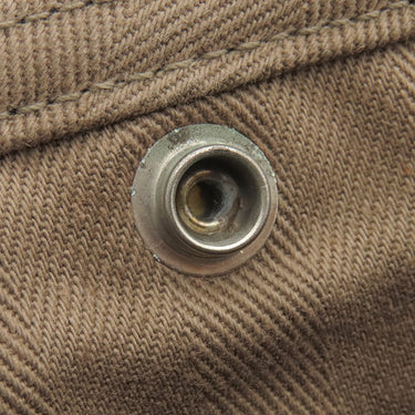 エルメス HERMES ヴァルパライソ PM エトゥープ トワルシェブロン スイフト ハンドバッグ シルバー金具 グレージュ