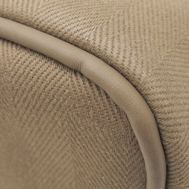 エルメス HERMES ヴァルパライソ PM エトゥープ トワルシェブロン スイフト ハンドバッグ シルバー金具 グレージュ