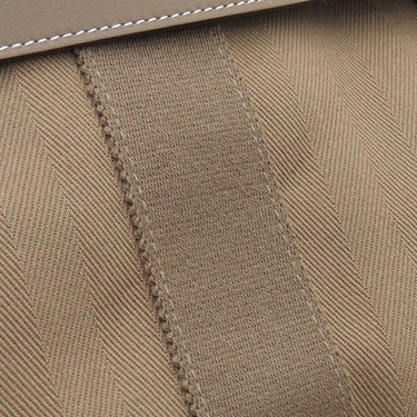 エルメス HERMES ヴァルパライソ PM エトゥープ トワルシェブロン スイフト ハンドバッグ シルバー金具 グレージュ