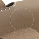 エルメス HERMES ヴァルパライソ PM エトゥープ トワルシェブロン スイフト ハンドバッグ シルバー金具 グレージュ