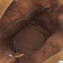 エルメス HERMES サクソー MM ブラウン×ベージュ トワルアッシュ ハンドバッグ シルバー金具 茶 トワルH