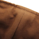 エルメス HERMES サクソー MM ブラウン×ベージュ トワルアッシュ ハンドバッグ シルバー金具 茶 トワルH