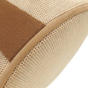 エルメス HERMES サクソー MM ブラウン×ベージュ トワルアッシュ ハンドバッグ シルバー金具 茶 トワルH