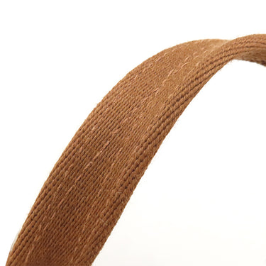 エルメス HERMES サクソー MM ブラウン×ベージュ トワルアッシュ ハンドバッグ シルバー金具 茶 トワルH