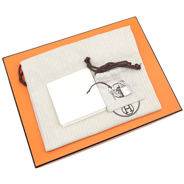 エルメス HERMES ピコタンロック PM ゴールド トリヨンクレマンス ハンドバッグ シルバー金具 茶