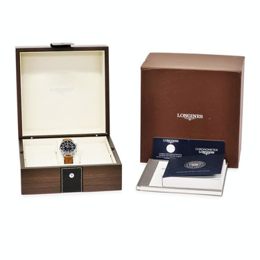 腕時計 ロンジン LONGINES レジェンドダイバー L3.764.4.50.0 自動巻き メンズ 未使用 ブラック 黒 インナー回転ベゼル