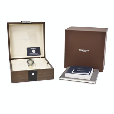 腕時計 ロンジン LONGINES レジェンドダイバー ヘリテージシリーズ L3.774.4.30.2 自動巻き メンズ 未使用 デイト インナー回転ベゼル