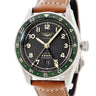 腕時計 ロンジン LONGINES スピリット ズールータイム L3.812.4.63.2 自動巻き メンズ 新品未使用 デイト 黒 緑 アラビア GMT
