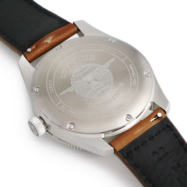 腕時計 ロンジン LONGINES スピリット ズールータイム L3.812.4.63.2 自動巻き メンズ 新品未使用 デイト 黒 緑 アラビア GMT