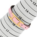 エルメス HERMES ピーアピ ドゥブルトゥール ローズサクラ×グリミスティ ヴォースイフト メタル T2 ブレスレット ゴールド金具 アピ バックル