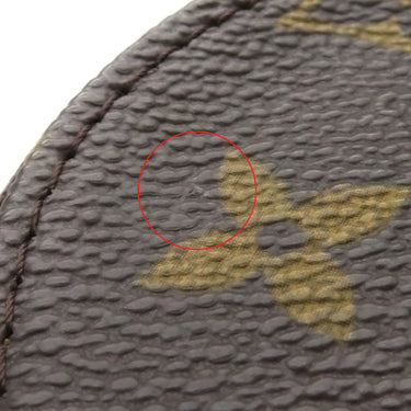 ルイヴィトン LOUIS VUITTON ポルトモネ ロン M61926 モノグラム モノグラムキャンバス コインケース ゴールド金具 茶 小銭入れ