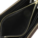 ルイヴィトン LOUIS VUITTON ジッピー ウォレット M82444 モノグラムリバース レザー モノグラムリバースキャンバス 長財布 ゴールド金具 茶 ラウンドファスナー