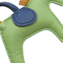 エルメス HERMES ロデオPM ヴェールクリケット×セサミ×ブルードマルト アニューミロ バッグチャーム 緑 茶 紺