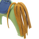 エルメス HERMES ロデオPM ヴェールクリケット×セサミ×ブルードマルト アニューミロ バッグチャーム 緑 茶 紺