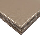 エルメス HERMES ベアンスフレ エトゥープ ヴォーエプソン 長財布 シルバー金具 グレージュ 二つ折り財布