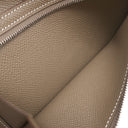 エルメス HERMES ベアンスフレ エトゥープ ヴォーエプソン 長財布 シルバー金具 グレージュ 二つ折り財布