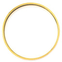 エルメス HERMES エマイユ PM イエロー×ゴールド メタル 七宝焼き バングル ゴールド金具 花柄