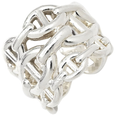 エルメス HERMES シェーヌダンクル アンシェネ GM シルバー シルバー925 #53(JP13) リング 指輪 アクセサリー AG925 13号