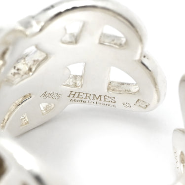 エルメス HERMES シェーヌダンクル アンシェネ GM シルバー シルバー925 #53(JP13) リング 指輪 アクセサリー AG925 13号