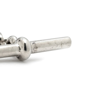 エルメス HERMES エクスリブリス ペンダントPM シルバー×ピンクゴールド K18PG シルバー925 ネックレス シルバー金具