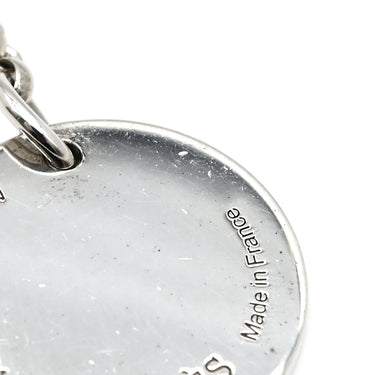 エルメス HERMES エクスリブリス ペンダントPM シルバー×ピンクゴールド K18PG シルバー925 ネックレス シルバー金具