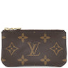 ルイヴィトン LOUIS VUITTON ポシェット クレ M62650 モノグラム モノグラムキャンバス コインケース ゴールド金具 茶 キーチェーン付き