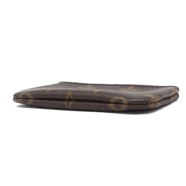 ルイヴィトン LOUIS VUITTON ポシェット クレ M62650 モノグラム モノグラムキャンバス コインケース ゴールド金具 茶 キーチェーン付き