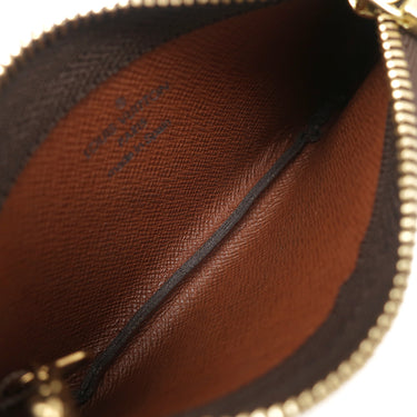 ルイヴィトン LOUIS VUITTON ポシェット クレ M62650 モノグラム モノグラムキャンバス コインケース ゴールド金具 茶 キーチェーン付き