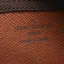 ルイヴィトン LOUIS VUITTON ポシェット クレ M62650 モノグラム モノグラムキャンバス コインケース ゴールド金具 茶 キーチェーン付き