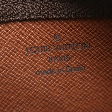 ルイヴィトン LOUIS VUITTON ポシェット クレ M62650 モノグラム モノグラムキャンバス コインケース ゴールド金具 茶 キーチェーン付き