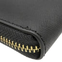 トリーバーチ TORY BURCH エマーソン ラウンドファスナー 136110 ブラック レザー 長財布 ゴールド金具 黒 新品 未使用