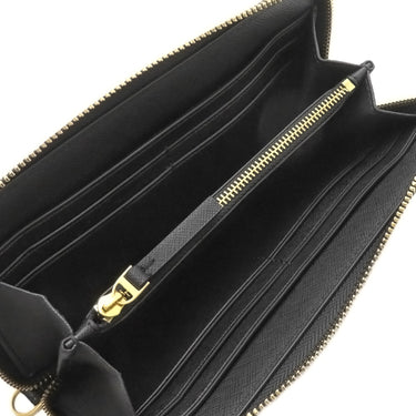 トリーバーチ TORY BURCH エマーソン ラウンドファスナー 136110 ブラック レザー 長財布 ゴールド金具 黒 新品 未使用