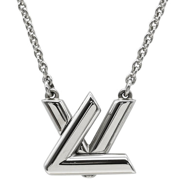 ルイヴィトン LOUIS VUITTON GO-14 ネックレス M01872 シルバー GP ネックレス LVサークル チャーム