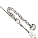 ルイヴィトン LOUIS VUITTON GO-14 ネックレス M01872 シルバー GP ネックレス LVサークル チャーム