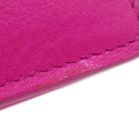 バレンシアガ BALENCIAGA ペーパー ミニ ウォレット 391446 ピンク レザー 三つ折り財布 シルバー金具 コンパクトウォレット