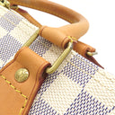ルイヴィトン LOUIS VUITTON スピーディ30 N41533 ダミエアズール ダミエアズールキャンバス ハンドバッグ ゴールド金具 白 ボストン 鍵・パドロック欠品