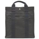 エルメス HERMES エールライン アド MM グレー キャンバス リュック・デイパック シルバー金具 鍵・カデナ欠品