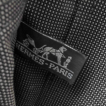 エルメス HERMES エールライン アド MM グレー キャンバス リュック・デイパック シルバー金具 鍵・カデナ欠品