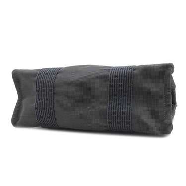 エルメス HERMES エールライン アド MM グレー キャンバス リュック・デイパック シルバー金具 鍵・カデナ欠品