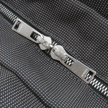 エルメス HERMES エールライン アド MM グレー キャンバス リュック・デイパック シルバー金具 鍵・カデナ欠品