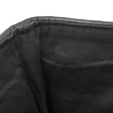 エルメス HERMES アメダバPM ディアゴ ブラック×グレー レザー ポリエステル ハンドバッグ シルバー金具 黒 トート