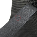 エルメス HERMES アメダバPM ディアゴ ブラック×グレー レザー ポリエステル ハンドバッグ シルバー金具 黒 トート