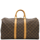 ルイヴィトン LOUIS VUITTON キーポル 45 M41428 モノグラム モノグラムキャンバス ボストンバッグ ゴールド金具 茶