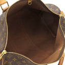 ルイヴィトン LOUIS VUITTON キーポル 45 M41428 モノグラム モノグラムキャンバス ボストンバッグ ゴールド金具 茶