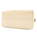 ルイヴィトン LOUIS VUITTON スピーディ バンドリエール20 M58954 クレーム モノグラムアンプラント 2WAYバッグ ゴールド金具 白 ハンドバッグ ショルダー