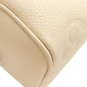 ルイヴィトン LOUIS VUITTON スピーディ バンドリエール20 M58954 クレーム モノグラムアンプラント 2WAYバッグ ゴールド金具 白 ハンドバッグ ショルダー