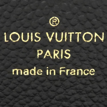 ルイヴィトン LOUIS VUITTON アンヴェロップ カルト ドゥ ヴィジット M58456 ノワール モノグラムアンプラント カードケース ゴールド金具 黒 名刺入れ