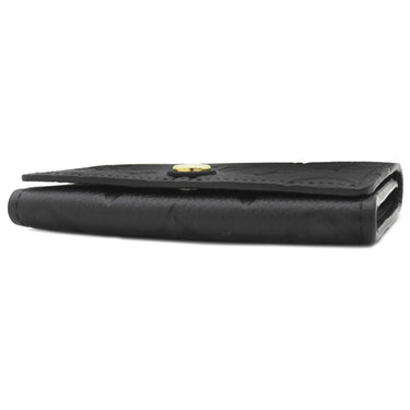 ルイヴィトン LOUIS VUITTON アンヴェロップ カルト ドゥ ヴィジット M58456 ノワール モノグラムアンプラント カードケース ゴールド金具 黒 名刺入れ